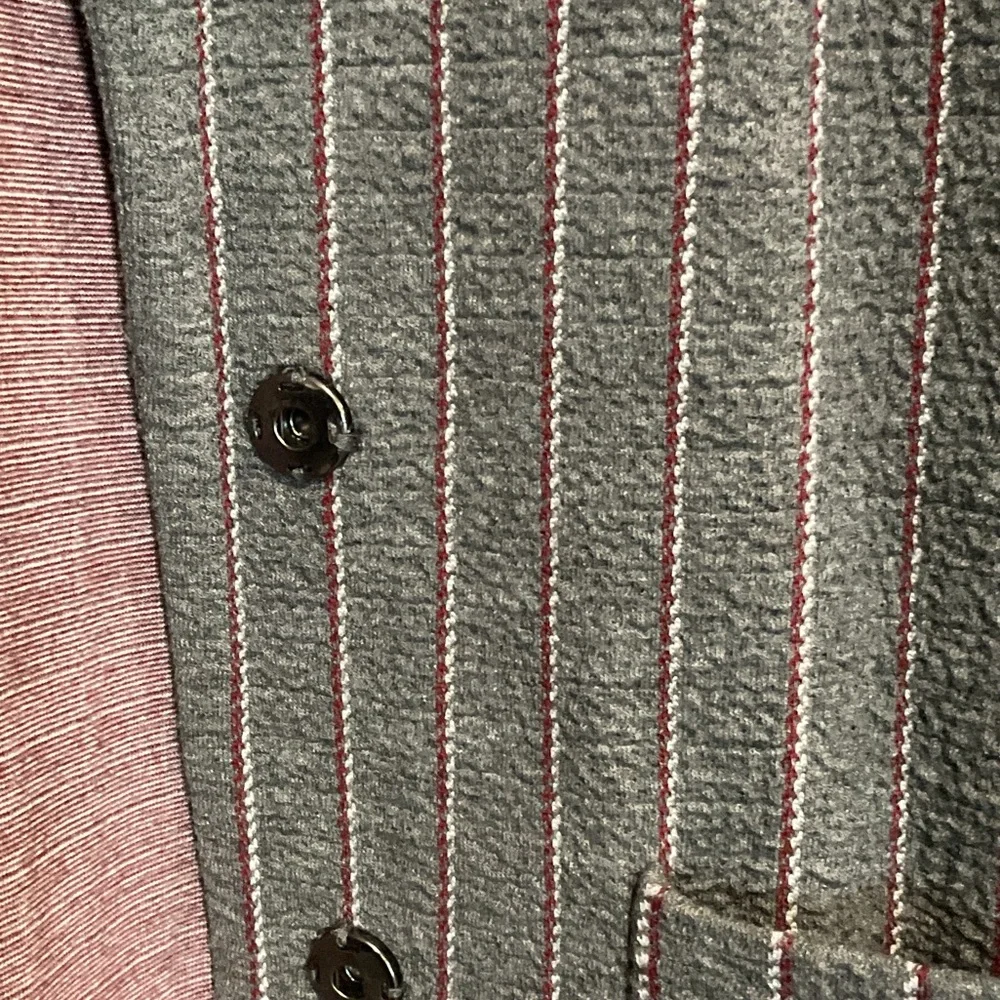 Anthropologie Harlyn Gray Striped Women's Blazer - Picture 2 of 7